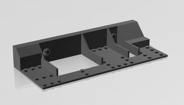 Complete set of 13 Lego Architecture Skyline Wall Mounts - Display Brackets